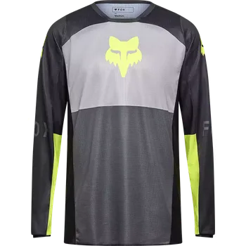 Moto dres Dres Fox Flow 180 Černá/Šedá/Žlutá 2XL