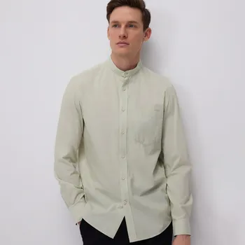 Pánská košile Reserved - Košile regular fit z egyptské bavlny - bledá zelená - 745EH-07P - 745EH-07P-XL