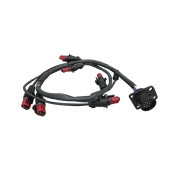 Auto-moto Elektrický kabel ke vstřikovačům IVECO STRALIS, TRAKKER, EURORIDER, ARWAY, EVADYS, DOMINO, MAGELYS CURSOR 10 Euro 4/5 do čísla motoru →F3A172291 504149934