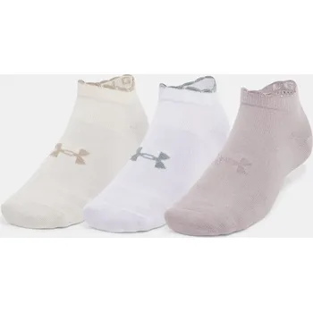 Unisexové ponožky Under Armour UA Essential Low Cut 1382958-009 Šedá MD