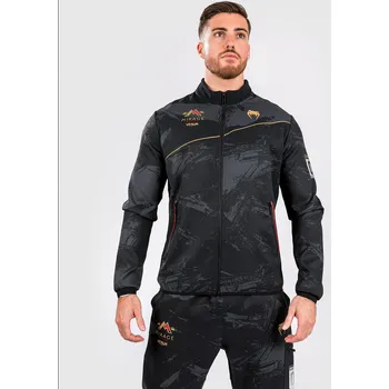 Pánská větrovka Pánská Track bunda VENUM Mirage x - černo/zlatá S