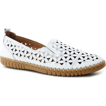 Dámské polobotky KLOP 172 4713108 white, dámské mokasíny vel.39