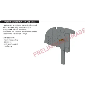 Plastikový model Eduard 1/72 Mosquito FB Mk.VI LööK (TAMIYA)