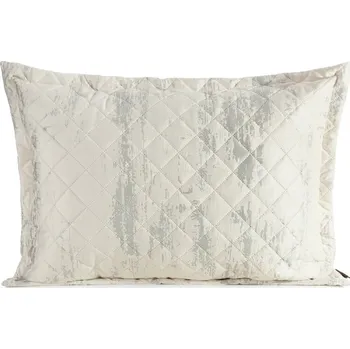 Povlak na polštářek Sametové povlak na polštář BLINK 43 v bílé barvě 50 x 70 cm