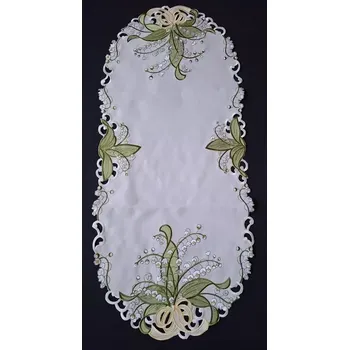 ubrus UBRUS * UBRUSY vyšívaný 90 x 40 Konvalinka mašle