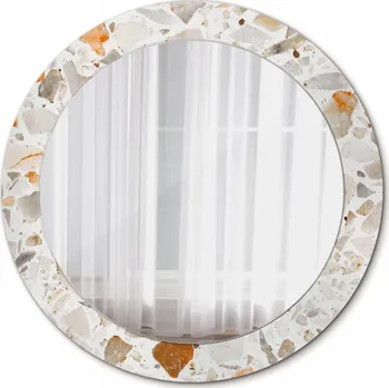 Zrcadlo Koupelnové Zrcadlo Glamour teraco stylu 70 cm
