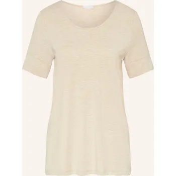 Dámské tričko Hanro Dámské Pyžamové Tričko Natural Elegance, béžová, 42
