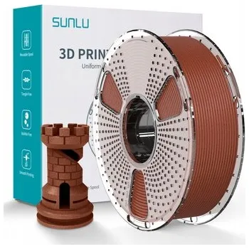 3D tisk PLA filament Sunlu 1,75 mm 1000 g šedý