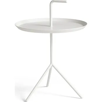 Konferenční stolek Hay, Odkládací stolek DLM 48 x 65 cm bílý - Formadore