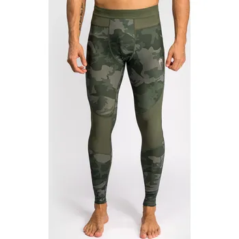 Pánské oblečení Pánské legíny VENUM G-Fit Air - army camo L