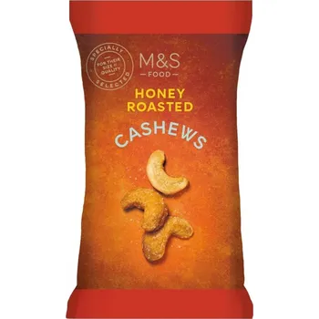 Marks & Spencer Pražená jádra kešu ořechů s medem