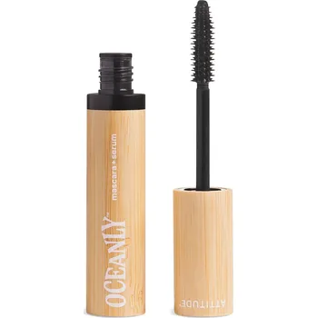 Attitude Oceanly 2v1 Mascara + Serum 7 g, černá