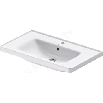 Umyvadlo Duravit D-Neo Umyvadlo 80x48 cm, 1 otvor pro baterii, bílá, 2367800000