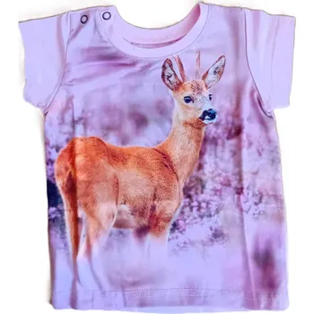 wadera Dětské tričko s potiskem vel. 134/140 Wadera vzor: Srnec ružový