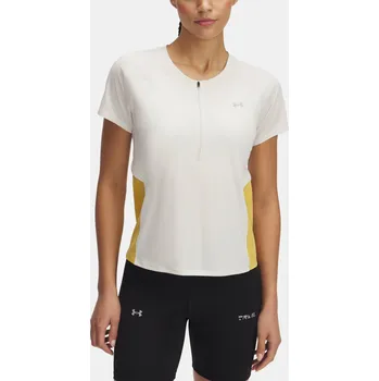 Dámské tričko Dámské tričko Under Armour UA Trail Run Zip SS - Dámské Under Armour šedá 3281127