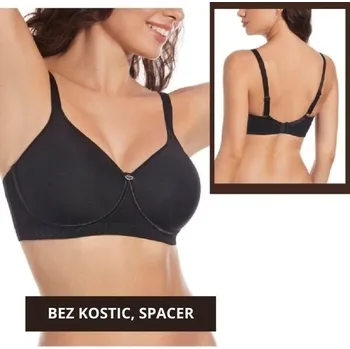 Podprsenka Dámská podprsenka SELENE MANUELA -NEGRO,ČERNÁ - 85C