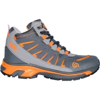 Pánská treková obuv Obuv CIAMPAC kotníková šedo-oranžová 39 šedo-oranžová