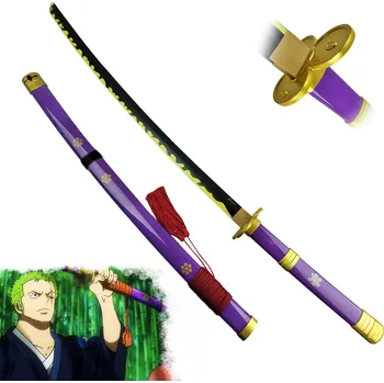 Šerm AF Ocelová katana Roronoa Zoro "PURPLE ENMA" - One Piece