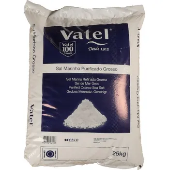 Změkčovač vody Vatel mořská sůl hrubá 0,5 - 2,00 mm, HRUBÁ, NaCl 99% 25 kg