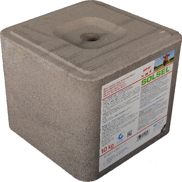 SOLSEL minerální liz extra 1/3 á, pro skot, koně a prasata 10kg