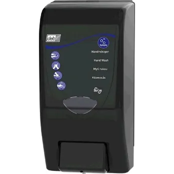 Dávkovač mýdla Dávkovač GLOBAL CLEANSE 4l na pasty Swarfega černý DEB MEGAMAX