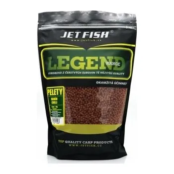 Pelety Jet Fish Legend Range Banán - Chilli 1kg - 12 mm