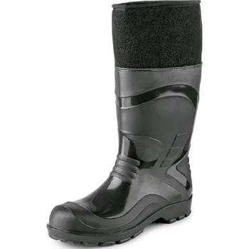 Pracovní obuv Obuv BRUNO holeňová gumofilcová černá 47 černá