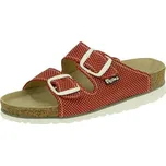 Pantofle PEON PE/125K-45 dámské červené s puntíky