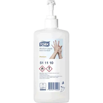 TORK 511110 gelový dezinfekční prostředek 500 ml s pumpičkou