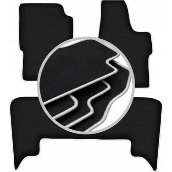 autokoberec Velurové autokoberce Wielganizator 3 ks