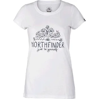 Dámské tričko Triko MARA NORTHFINDER TR-4540OR dámské bílé XS bílé