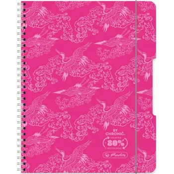 Kroužkový Blok Herlitz B5, 80 listů, pevná vazba