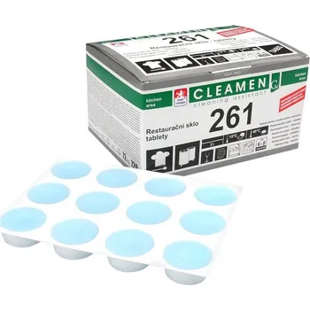 CLEAMEN 261 72 kusů 720g /12 tablety na mytí restauračního skla
