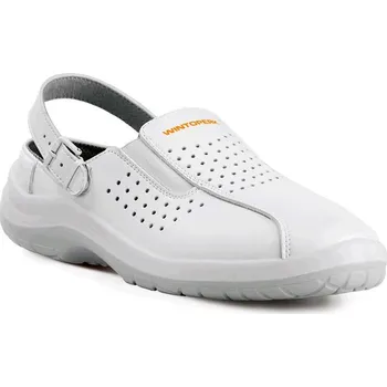 Pracovní obuv CAT OB 01 sandál pracovní bez ocelové špice, bílé 43 bílá