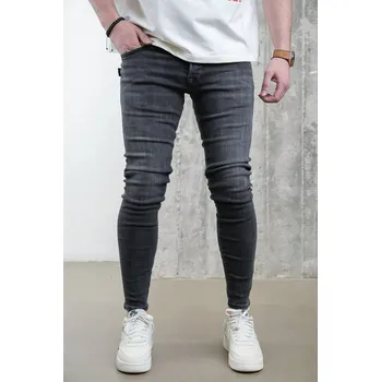 Dámské džíny 2Y Premium Černé skinny fit džíny Threads Velikost: 30