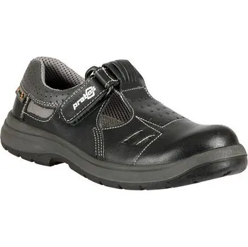 Sandál pánský pracovní Richard S1 S21533 s ocelovou špicí černé