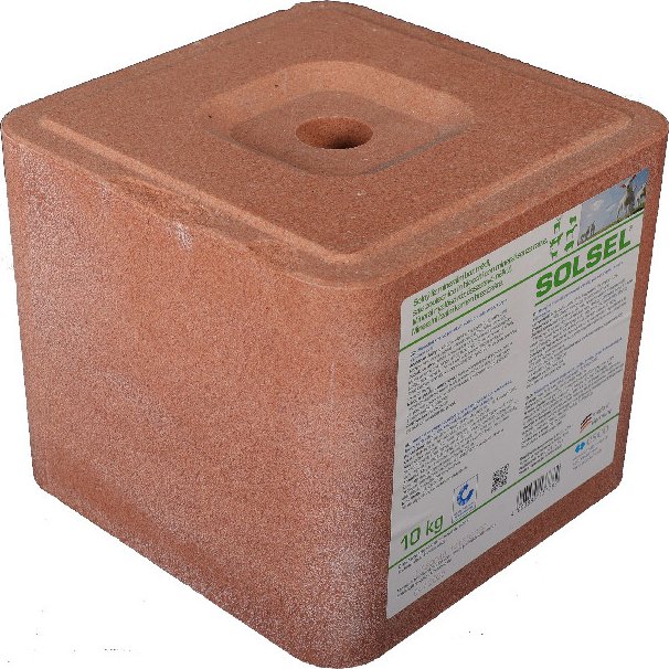 SOLSEL minerální liz bez mědi pro ovce, skot, koně 10kg