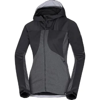 Bunda BILONA NORTHFINDER BU-4866OR dámská softshellová melange 2XL černá