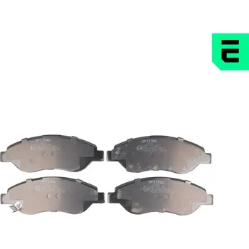 Brzdová destička Sada brzdových destiček, vždy 4 kusy v sadě OPTIMAL BP-12471