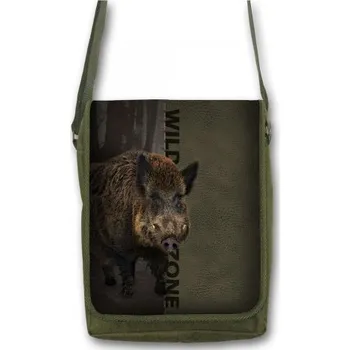 Wildzone Textilní velká myslivecká brašna vzor: Divočák