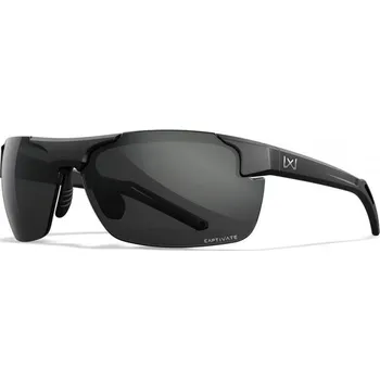 Sluneční brýle WILEY X Brýle střelecké WX PRIME CAPTIVATE™ ČERNÝ rám KOUŘOVÁ skla