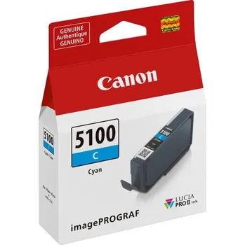 Počítač Canon PFI-5100 C 6953C001 azurová (cyan) originální cartridge