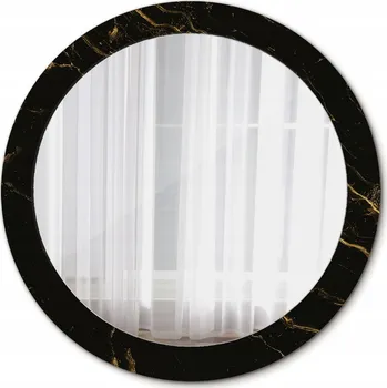 Zrcadlo Zrcadlo do Koupelny Glamour Černý mramor 80cm