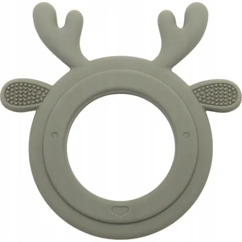 Kousátko na prořezávání zoubků Bosso Baby silikonové zelené