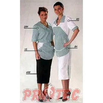 Dámská halenka Halena dámská propínací, vz 284 krátký rukáv, límeček,proužek