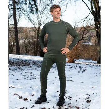 Pánské termo spodky Termovel Spodky hřejivé pro myslivce a rybáře 3XL zelené