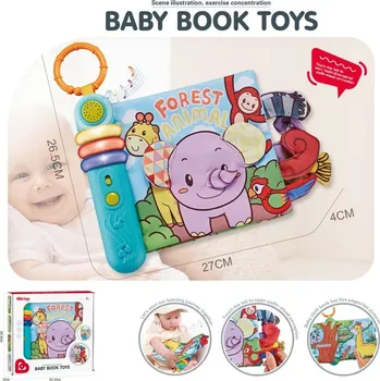 Fotokniha CHIPOLINO Textilní hudební knížka Forest