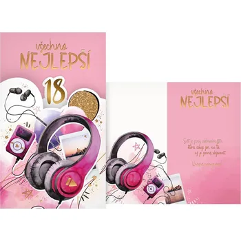 UNIPAP přání k narozeninám otočné M11-534 W PRANI_W_243 549761