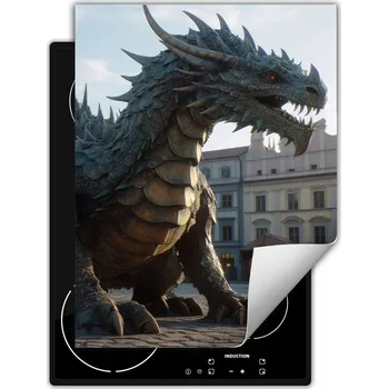 Obraz Ochranná podložka na indukci dekorativní, rolovací do kuchyně, potisk 40x52 wm0220