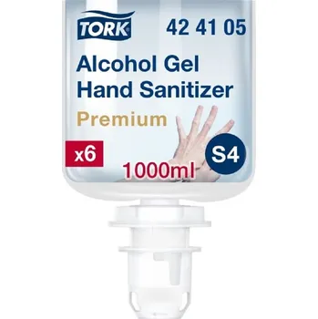 TORK 424105 gelový dezinfekční prostředek na ruce s alkoholem - 1l S4